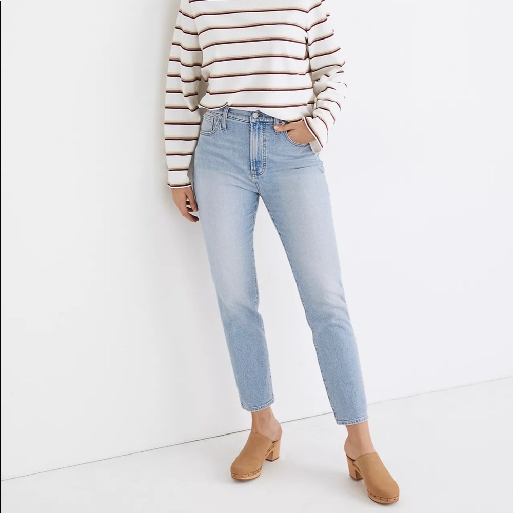 NWOT Madewell perfect vintage jean fiore wash s 30